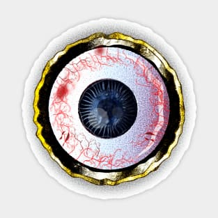 Evil Eye - Distressed Bloodshot Eye Sticker